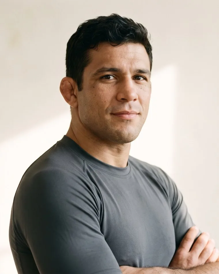 Caio Vasconcelos, professor de jiu-jitsu